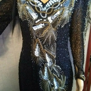 Sequins Originals Full Length Evening Gown-Prom